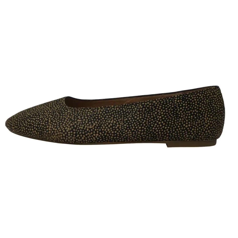 Madewell‎ Corey Spotted Calf Hair Leather Loafers Flats
